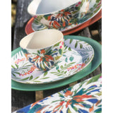 Epicurean Mediterranean Garden Low Bowl - 18cm - Potters Cookshop