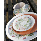 Epicurean Mediterranean Garden 22cm Side Plate - Fine - Potters Cookshop