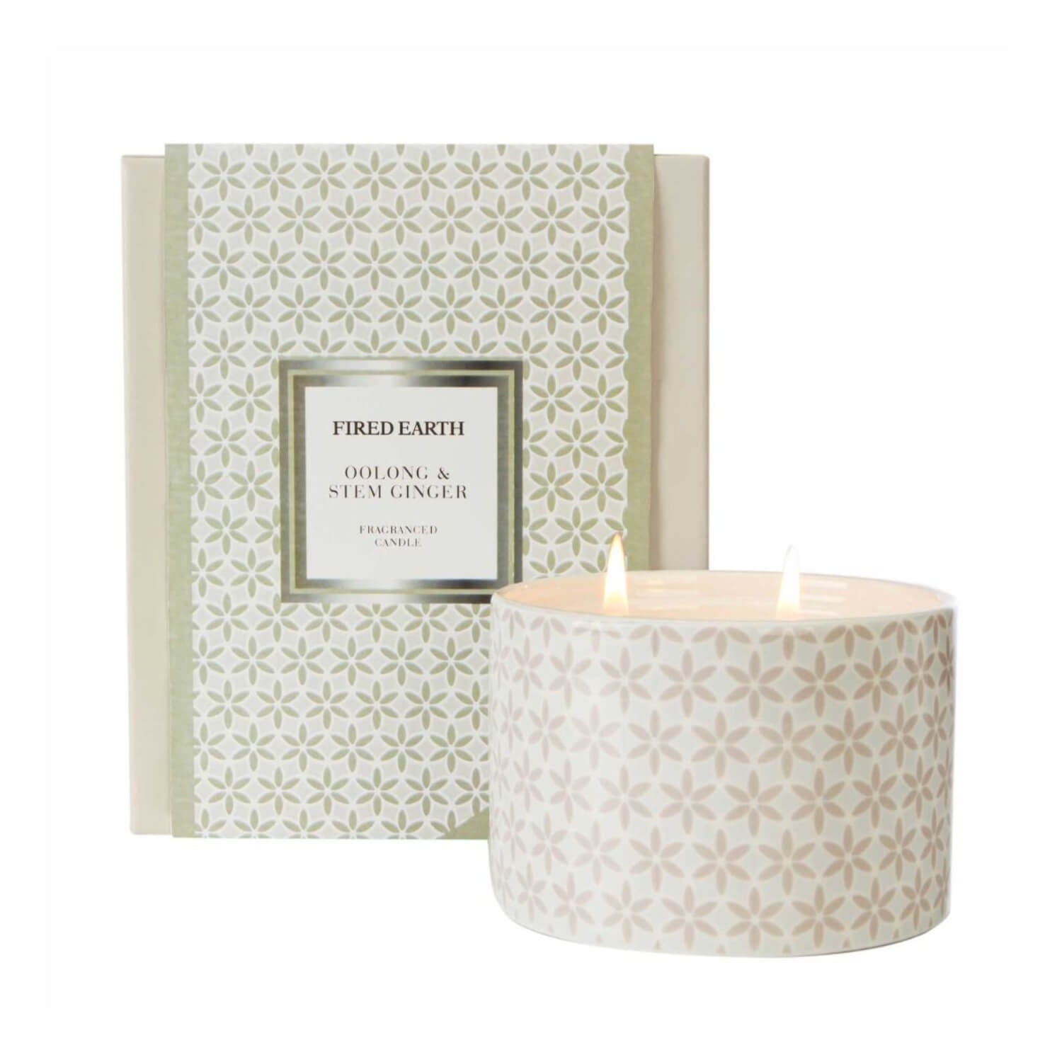 Buy Wax Lyrical Fired Earth Large Candle Oolong & Stem Ginger