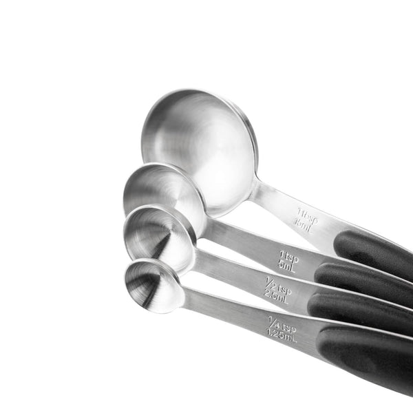 Fusion Stainless Steel Measuring Spoons - Set of 4 - Potters Cookshop