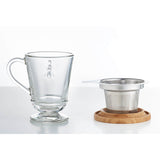 La Rochere Bee Tea Glass Mug with Infuser