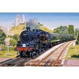 Gibsons 500 Piece Jigsaw Puzzle - Corfe Castle