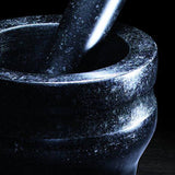 Cole & Mason Worcester Granite Pestle & Mortar - Black