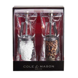 Cole & Mason Crystal Acrylic Mill Gift Set - Clear - Potters Cookshop