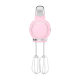 Smeg 50's Style Retro HMF01 Hand Mixer - Pink