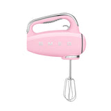 Smeg 50's Style Retro HMF01 Hand Mixer - Pink