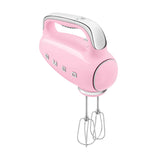 Smeg 50's Style Retro HMF01 Hand Mixer - Pink