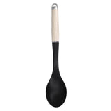 KitchenAid Plastic Basting Spoon - Almond Cream - Potters Cookshop