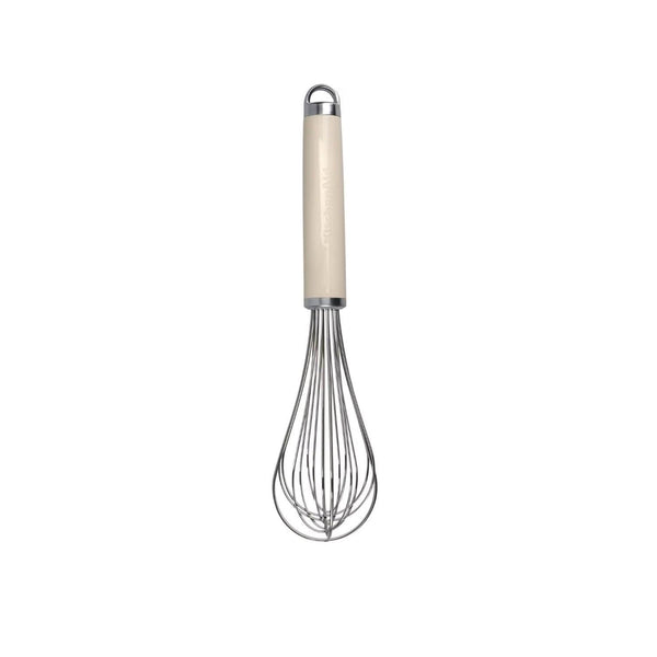 KitchenAid Stainless Steel Wire Whisk - Almond Cream - Potters Cookshop