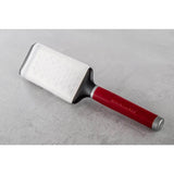 KitchenAid Etched Stainless Steel Medium Flat Grater - Empire Red - Potters Cookshop