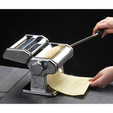 World of Flavours Italian Pasta Machine - Silver