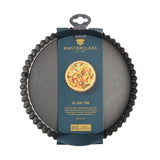 Masterclass Loose Base Round Fluted Quiche Tin - 23cm - Potters Cookshop