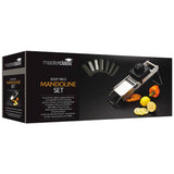 Masterclass Stainless Steel Mandoline Set - Potters Cookshop