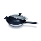 Ken Hom Excellence Non-Stick Wok Set - 2 Piece - Potters Cookshop