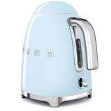 Smeg Jug Kettle & 4 Slice Toaster Set - Pastel Blue