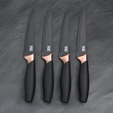 Taylor's Eye Witness Brooklyn 4 Piece Steak Knife Set - Copper