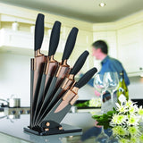 Taylor's Eye Witness Brooklyn 5 Piece Fan Knife Set - Rose Gold