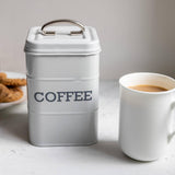 Living Nostalgia Coffee Canister - Grey - Potters Cookshop