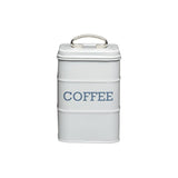 Living Nostalgia Coffee Canister - Grey - Potters Cookshop