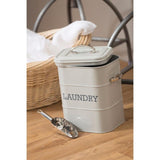 Living Nostalgia Laundry Soap Canister - Grey - Potters Cookshop