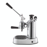La Pavoni Professional Lusso Manual Espresso Coffee Machine Black Handle With Cilindro Prosumer Coffee Grinder Set