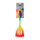 Taylor's Eye Witness Silicone Wide Slotted Turner - Rainbow