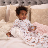 Wrendale Designs by Hannah Dale Little Wren Baby Blanket - Little Forest - Woodland Animals