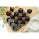 Luxe Bakeware Non-Stick Bun Pan - 12 Cup