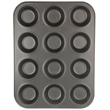 Luxe Bakeware Non-Stick Bun Pan - 12 Cup