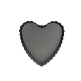 Luxe Bakeware Non-Stick Mini Loose Base Tart Pan - Heart - Potters Cookshop
