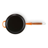Le Creuset Signature Cast Iron 3 Piece Frying Pan & Saute Pan Set - Volcanic - Potters Cookshop
