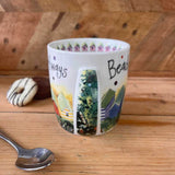 Alex Clark 400ml Mug - Beach Huts