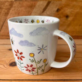 Alex Clark 400ml Mug - Bees & Flowers