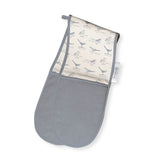 Mary Berry English Garden 100% Cotton Double Oven Gloves - Birds