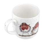 Wrendale Designs Christmas China Mug - Rockin Robins