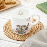 Wrendale Designs by Hannah Dale Fine China Mug - Feather Your Nest