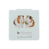 Wrendale Designs by Hannah Dale Compact Mirror - Piggy in the Middle