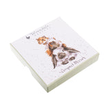 Wrendale Designs by Hannah Dale Compact Mirror - Piggy in the Middle