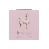 Wrendale Designs by Hannah Dale Compact Mirror - Llama Queen