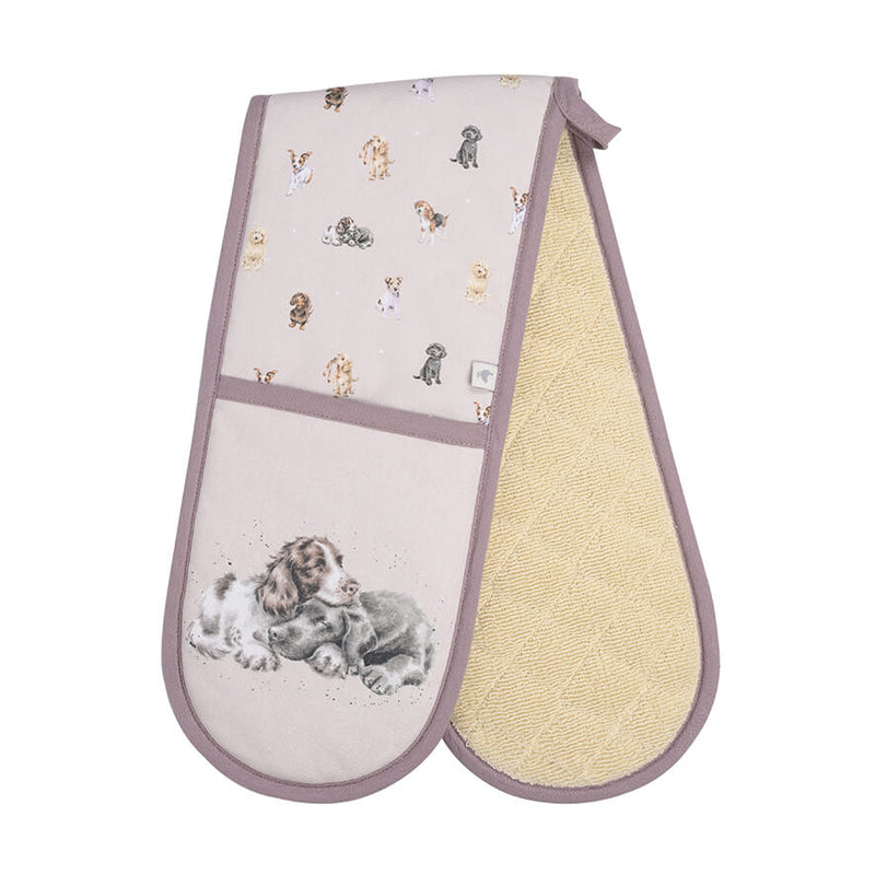 Wrendale Designs by Hannah Dale Double Oven Glove - A Dogs Life