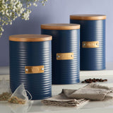 Typhoon Living Cookie Storage Canister - Otto Navy