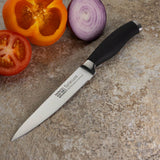 Taylor's Eye Witness Syracuse 13cm Serrated Utility Knife - Black