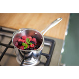 Stellar 7000 Draining Saucepan With Glass Lid - 18cm