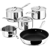 Stellar 7000 5 Piece Stainless Steel Cookware Set