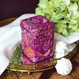 Sara Miller London Haveli Garden Small Square Tin - Mauve Songbird