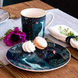 Sara Miller London India Set Of 4 Cake Plates - Assorted