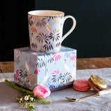 Sara Miller London India 340ml Mug - Crane Garden