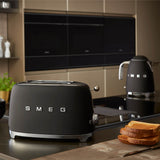 Smeg 50's Style Retro KLF03 Jug Kettle - Matte Black