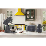 Smeg Jug Kettle & 2 Slice Toaster Set - Slate Grey