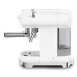 Smeg 50's Style Retro ECF02 Espresso Coffee Machine - White